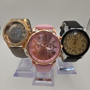 Lot Of 3 Womens Assorted Watches. Preworn.